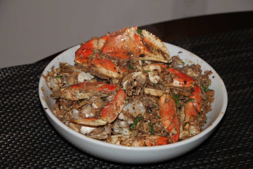 Black bean & pork crab